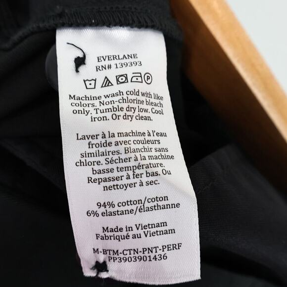 Everlane The Performance Chino | Uniform Slim Fit Black 32x30 NWT - Picture 8 of 8